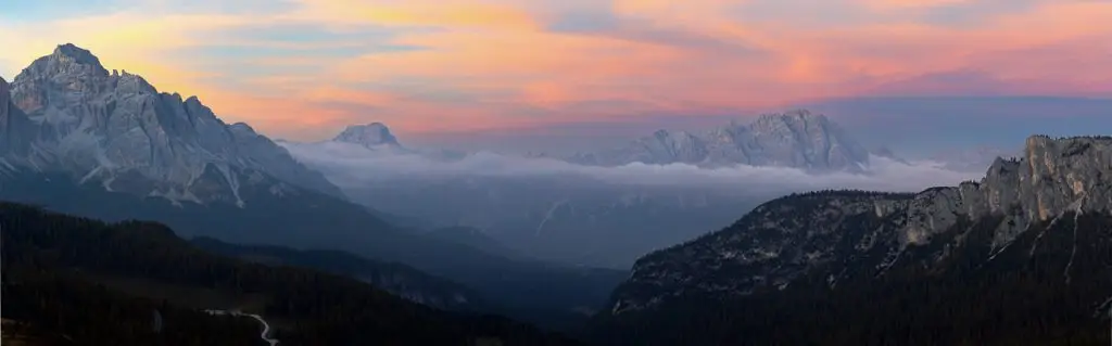 Passo die Giau, Italien