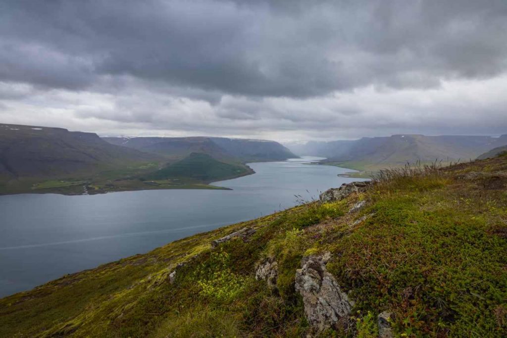 Westfjord in Island